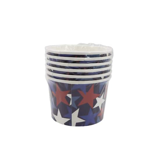 8oz. Small Star Paper Cups by Celebrate It&#x2122;, 6ct.